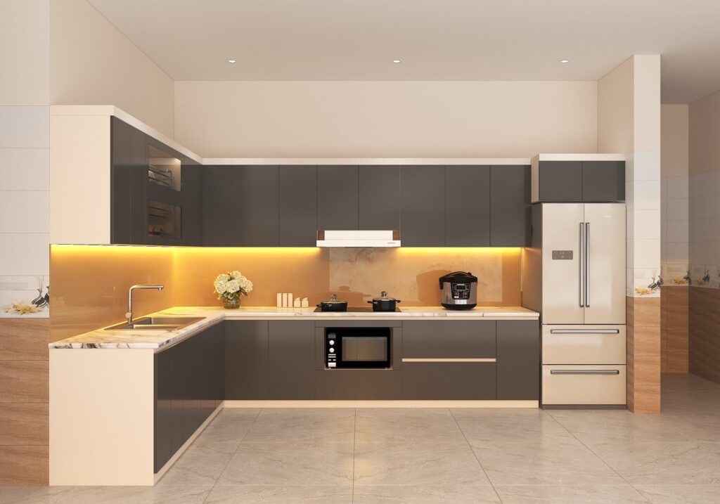 Địa chỉ thiết kế và thi công tủ bếp trọn gói tại huyện Đông Hưng Địa chỉ thiết kế và thi công tủ bếp trọn gói tại huyện Đông Hưng