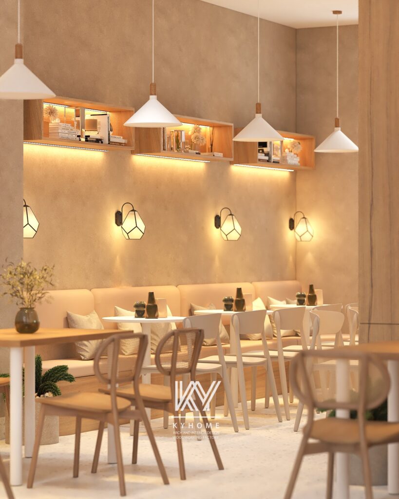 Đơn Vị Thiết Kế Và Thi Công Trọn Gói Quán Cafe Tại Thái Bình Đơn Vị Thiết Kế Và Thi Công Trọn Gói Quán Cafe Tại Thái Bình