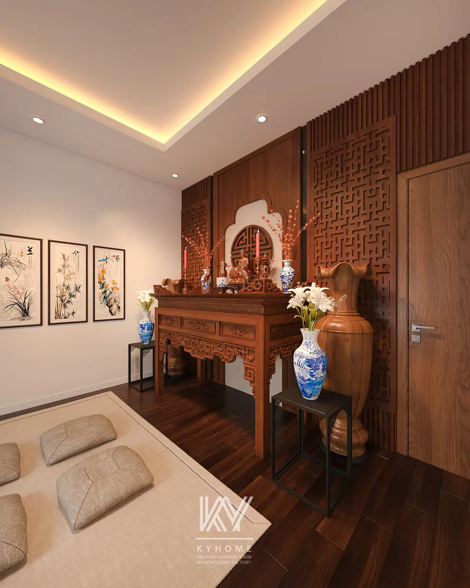 Tại sao chọn kích thước bàn thờ theo phong thủy quan trọng?