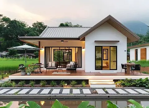 Thiết Kế Nhà Cấp 4 Mái Thái
