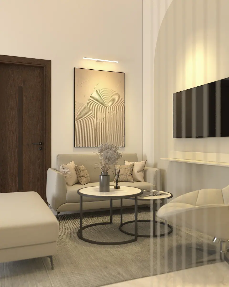 Phòng Khách Hiện Đại Cho Nhà Cấp 4