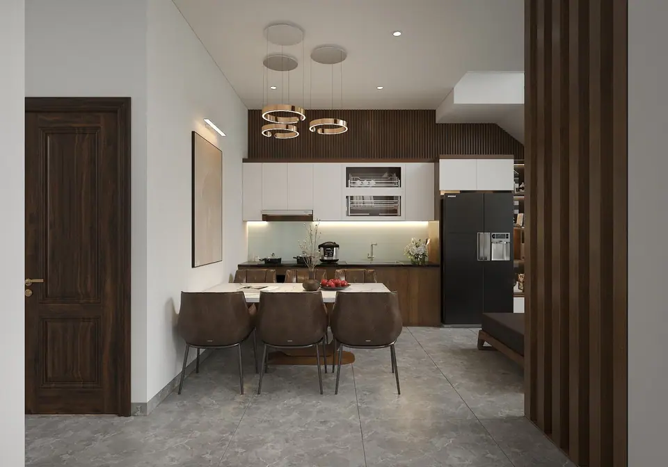 Các Mẫu Tủ Bếp Đẹp Thi Công Hoàn Thiện Tại Thái Bình