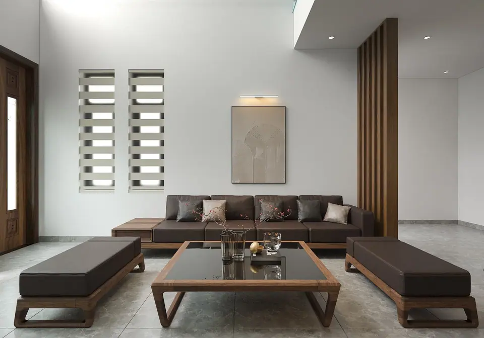 Thiết Kế Phòng Khách 5m