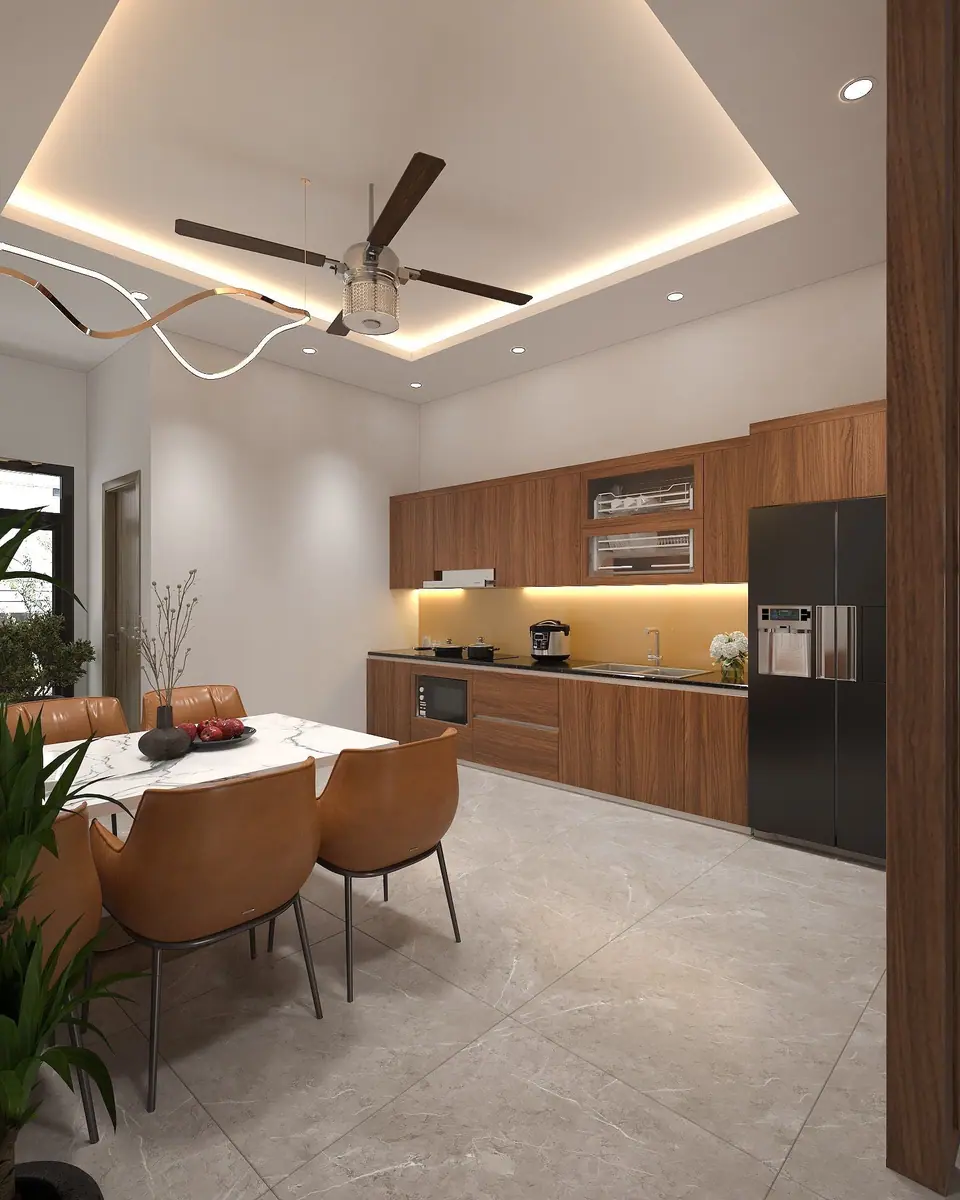 Các Mẫu Tủ Bếp Đẹp Thi Công Hoàn Thiện Tại Thái Bình