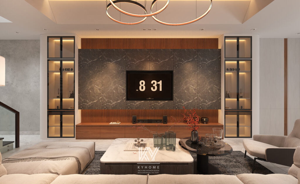 Thiết Kế Phòng Khách Đẹp Tại Thái Bình