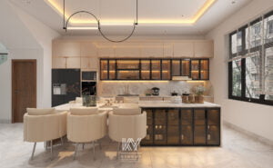 Tủ Bếp Gỗ Công Nghiệp