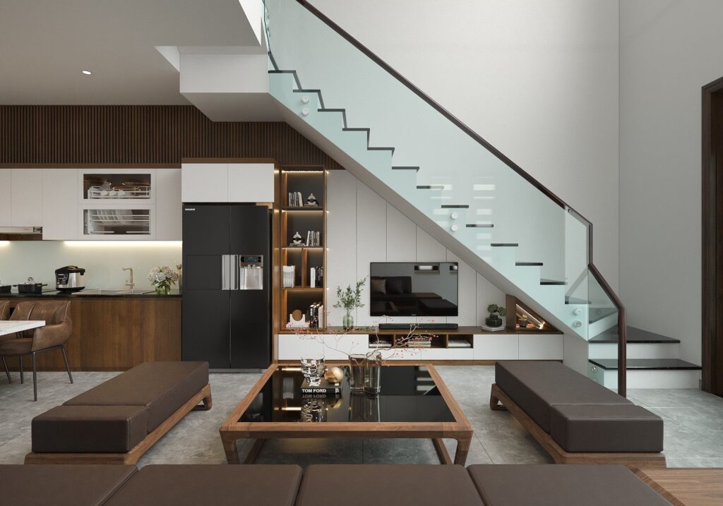 Sử Dụng Kệ Treo Tường