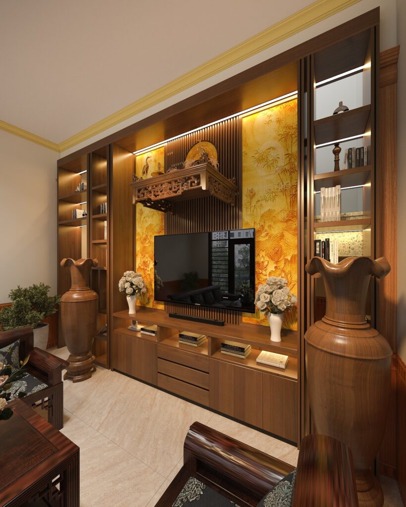 bàn thờ treo tường