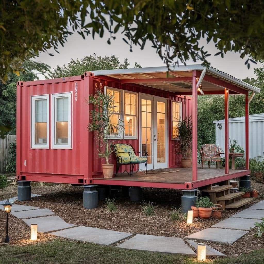 Các Loại Nhà Lắp Ghép, Nhà Container