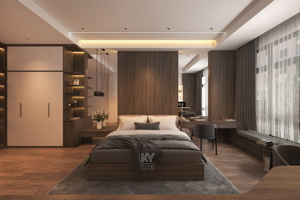 Kích thước chuẩn phòng ngủ master