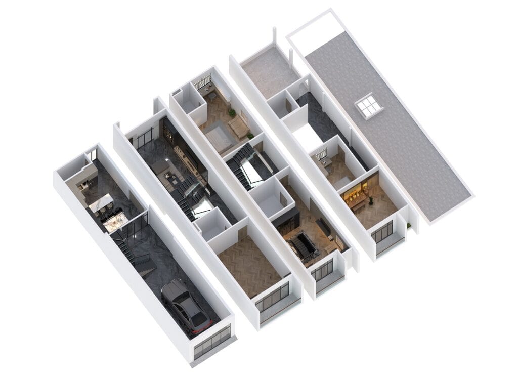 Đặc Điểm Kiến Trúc Nhà Ống