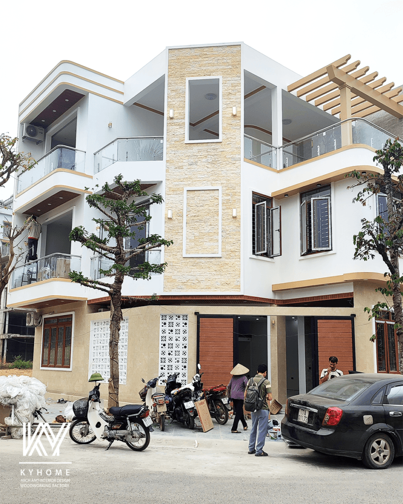 dự án hoàn thiện biệt thự song lập