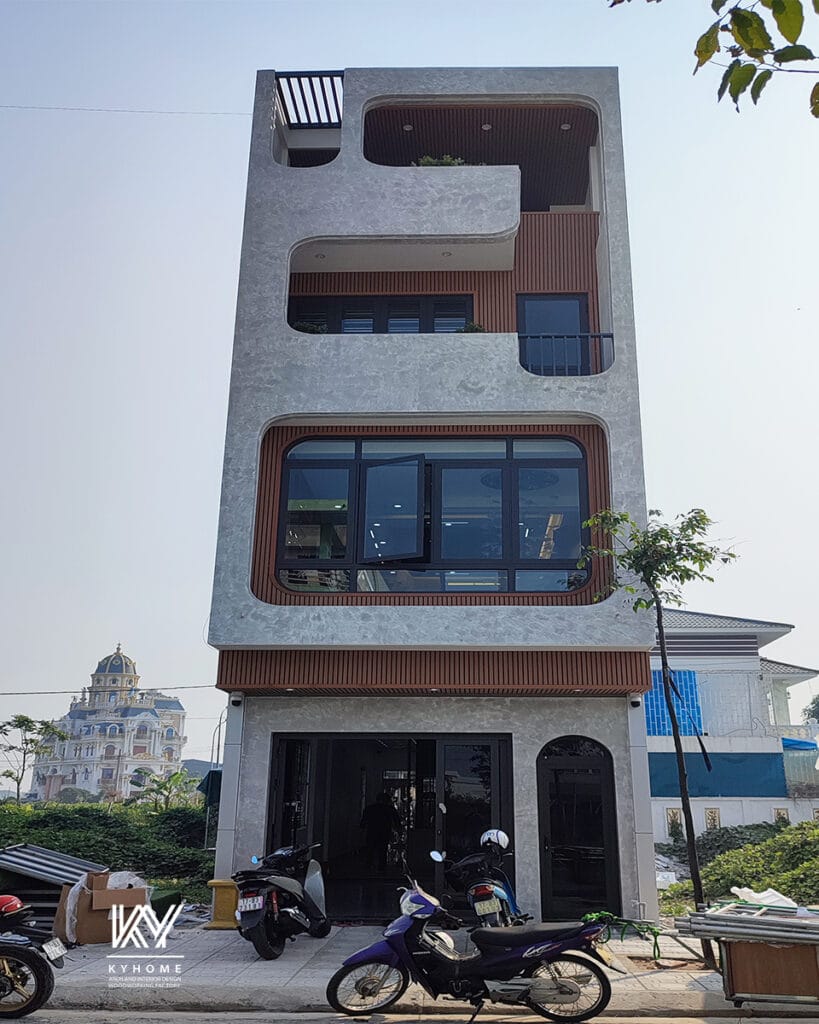 dự án hoàn thiện kiến trúc nội thất tại Thái Bình